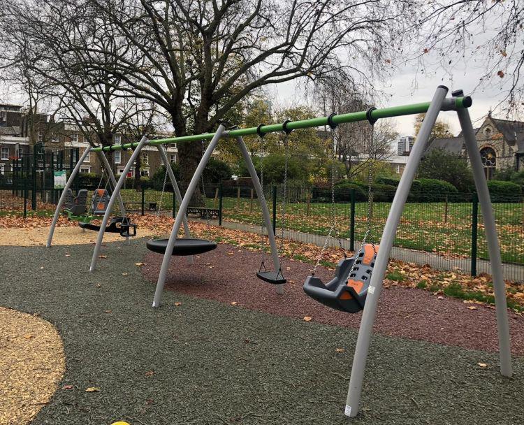 Poplar Recreation Ground inclusive playground